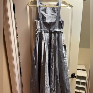 Brand new Azazie Junior Bridesmaids dress J16 in dusty blue